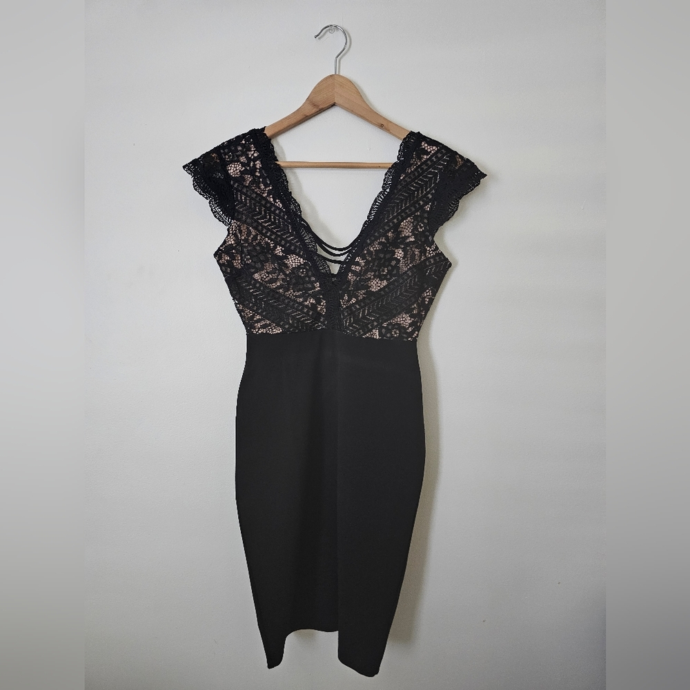SEXY Black Lace Dress